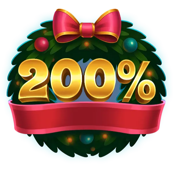 200% bonus wreath